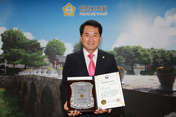 ▲ 병역명문가 선정 기념사진.