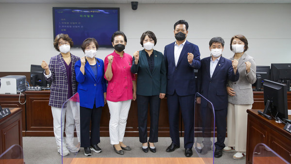 ▲ 271회 임시회 예결위원장 선출.