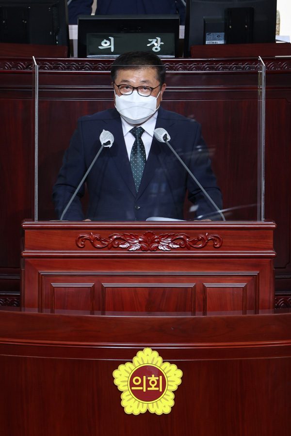 ▲ 발언하는 박관열 의원.