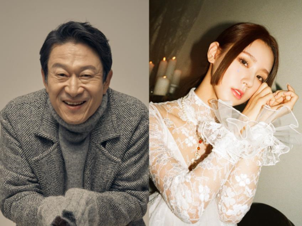 ▲ 웹드라마 '딜리버리' 출연 배우 김응수, (여자)아이들 메인보컬 미연.