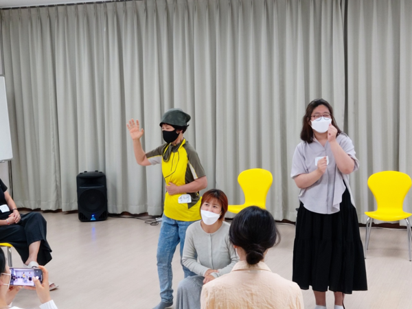 ▲ ‘즉흥공감극장’ 공연 모습.