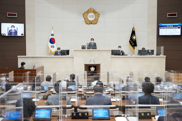 ▲ 용인시의회, 제257회 임시회.