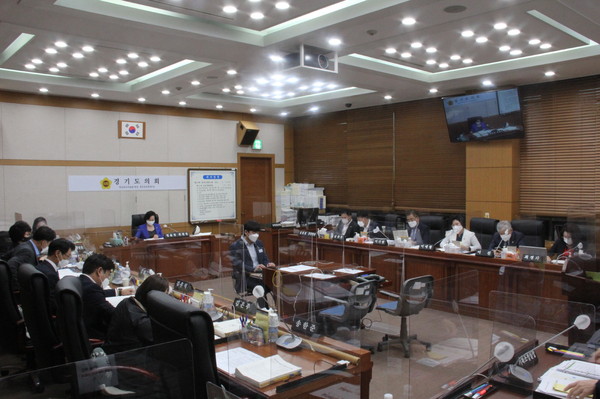 ▲ 경기도의회 제354회 임시회 제2차 상임위원회.