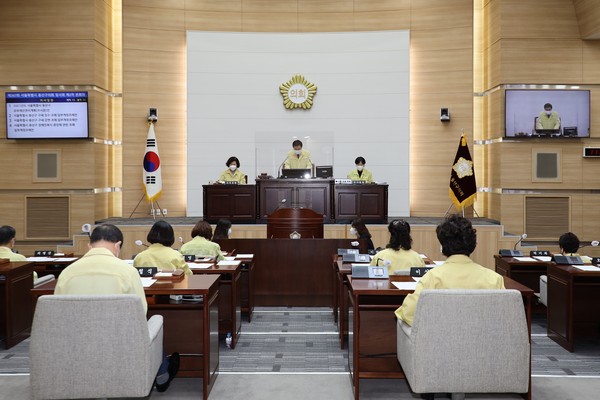 ▲ 용산구의회, 제267회 임시회.