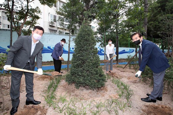 만석어린이공원 재개장 준공식