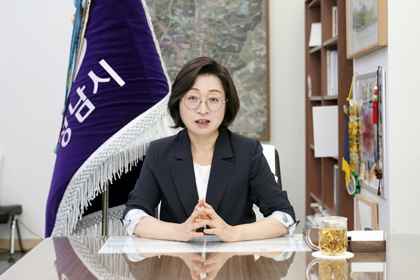 ▲ 은수미 성남시장.