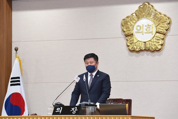 ▲ 양주시의회 정덕영 의장.
