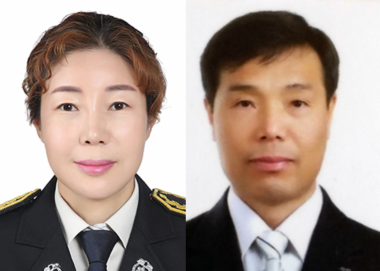 ▲ 이연숙-장남일 소방위.
