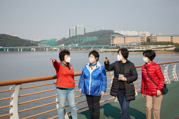 ▲ '新 용인8경' 현장 답사 모습.