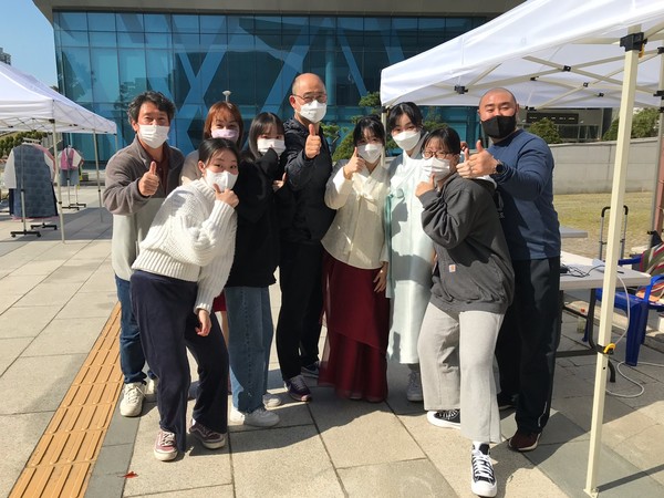 ▲ 판교25통 활성화 주간 운영 모습.