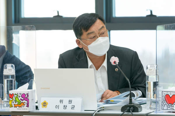 ▲ 경기도의회 도시환경위원회 이창균 의원.