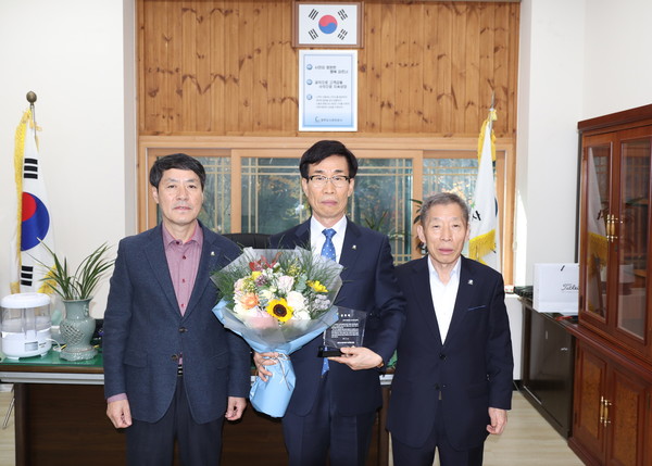 ▲ 광주도시관리공사, 유승하 사장 퇴임식.