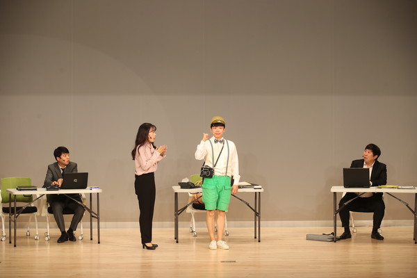 동구문화체육센터에서 열린 '청렴 연극공연'