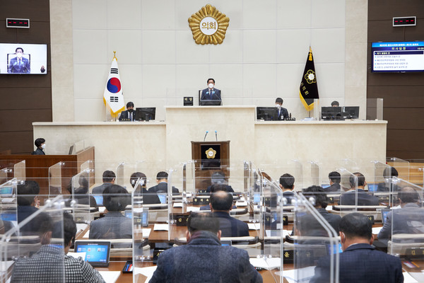 ▲ 용인시의회, 제259회 제2차 정례회.
