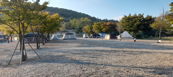 ▲ 안산-야영장.