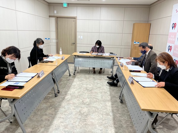 운서동 주민자치센터 프로그램 확대 협약체결