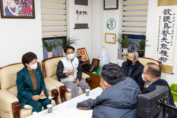 ▲ 강서구의회, 장애인 복지 정책 간담회.