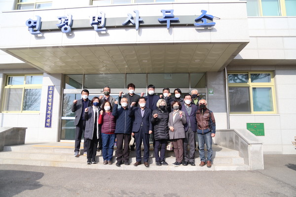 2021년 옹진군의회 의원 연평면 도서방문