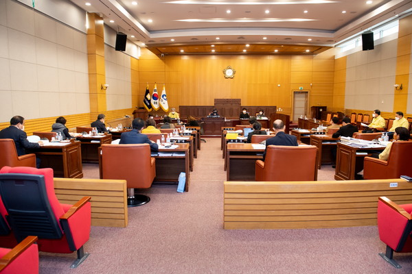 ▲ 광진구의회 제2차 예산결산특별위원회.