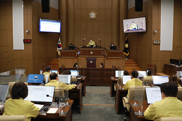 ▲ 제251회 마포구의회 제2차 정례회.