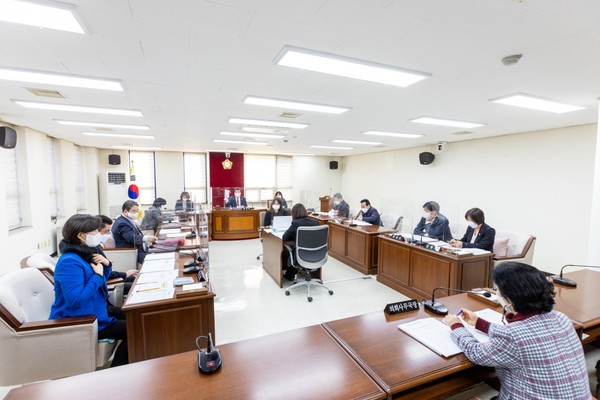 ▲ 강서구의회 운영위원회.