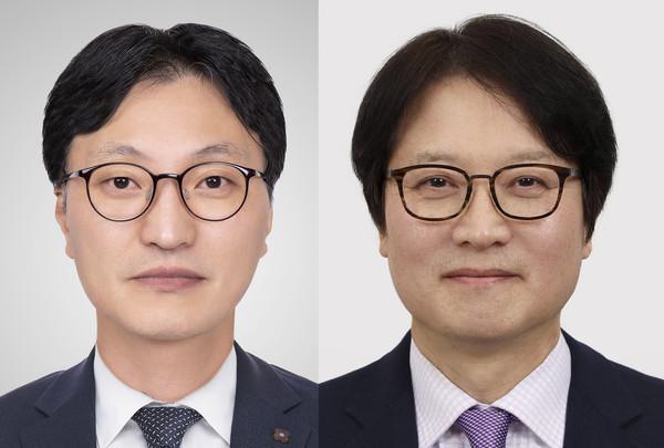▲ 탁정삼 신임 기획경영본부장-이상훈 신임 국제관광MICE본부장.
