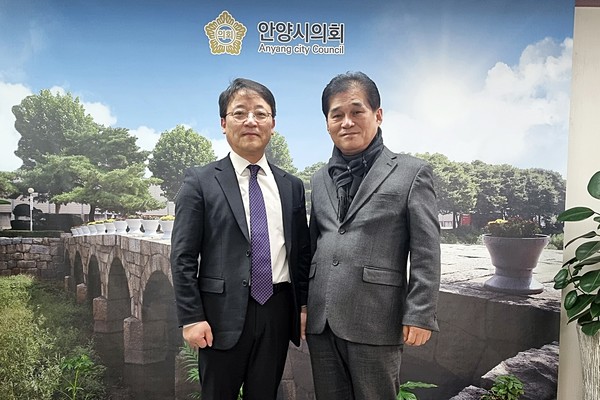 ▲ 안양시의회-안양세관 간담회.