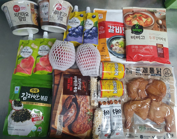 ▲ 2022년 설 명절 엄마도시락 키트 구성 사진 (키트 구성 수급 사정상 변동 가능성 有).