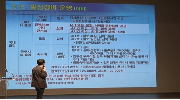 ▲ 이천문화재단 회계 계약 실무교육.