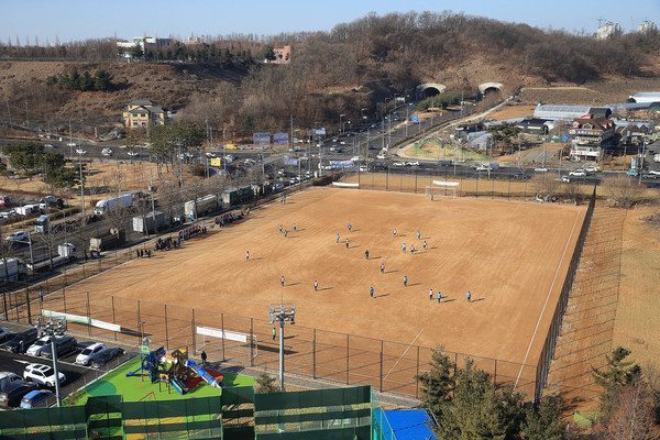 남동다목적운동장 준공식