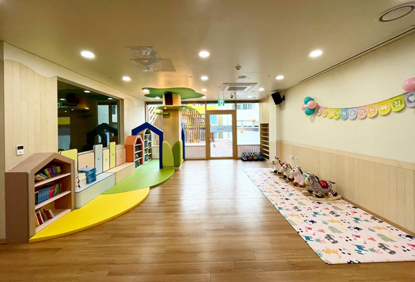 ▲ 구립까망돌어린이집 내부사진.