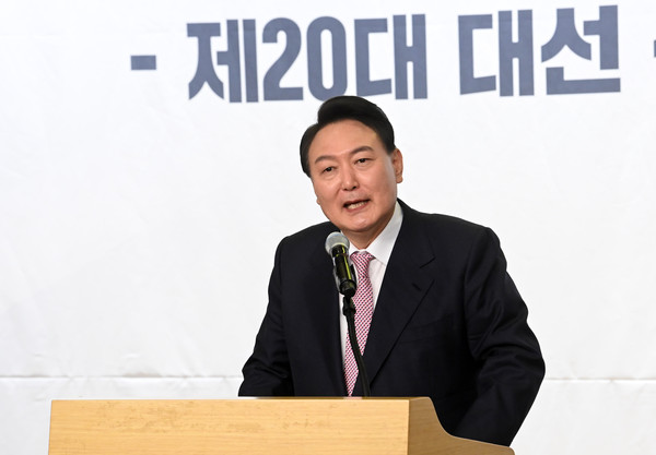 ▲ 윤석열 대통령 당선인. /뉴시스