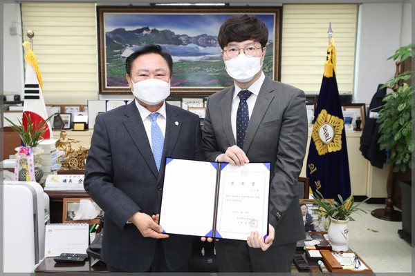▲ 입법법률고문 위촉식.