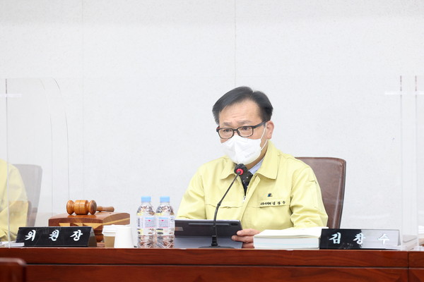 ▲ 예산결산특별위원회 김창수 위원장.