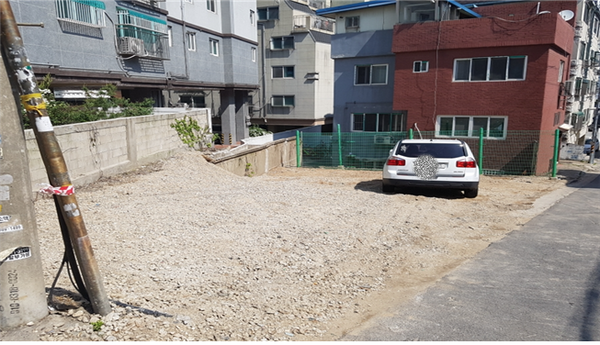 ▲ 빈집 철거 후 모습.