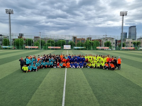 ▲ 2022 경기도어울림축구대회 개최 모습.