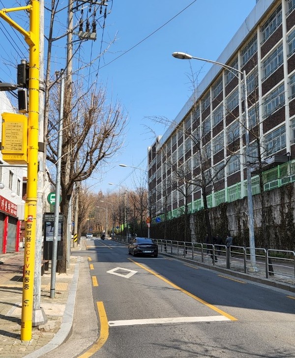 ▲ 동남로82길 현황 사진.