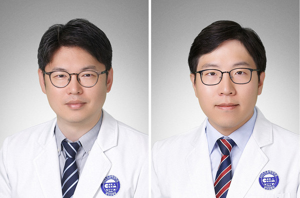 ▲ 분당 차병원 혈액종양내과 전홍재ㆍ김찬 교수.