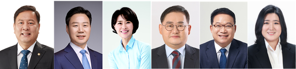 ▲ 9대 전반기 대표단.