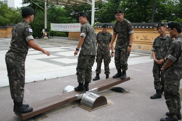 ▲ 부평구 ‘2022 군 장병 부평투어’ 진행 모습.