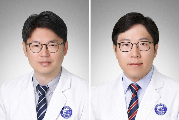 ▲ 분당 차병원 암센터 혈액종양내과 전홍재ㆍ김찬 교수.