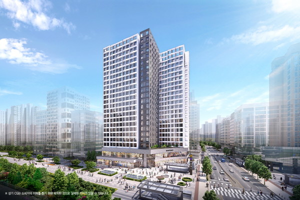 ▲ 하남 미사 아넬로 스위첸 투시도.