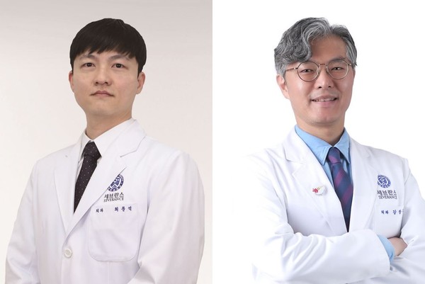 ▲ 용인세브란스병원 최문석·세브란스병원 강창무 교수팀.