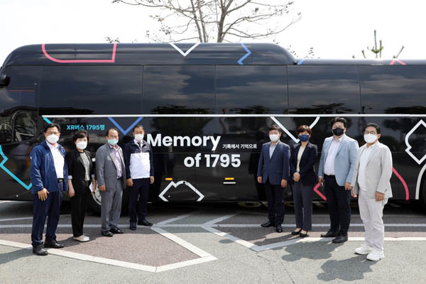 ▲ 문체교위 현장방문 모습.