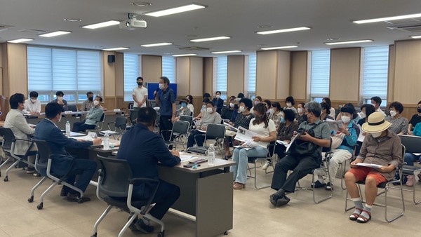 ▲ 계양구, 효성지구 도시재생사업 공청회.