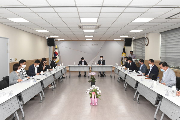 ▲ 양주시의회, 농협지부장 및 조합장 간담회.