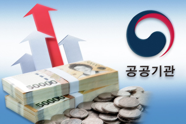 ▲ 삽화 공공기관 부채 증가 이미지. /뉴시스