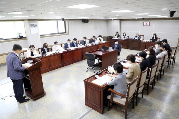 ▲ 수원특례시의회 예산결산특별위원회.