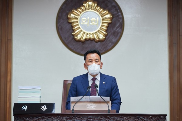 ▲ 여주시의회 제62회 정례회 사진.