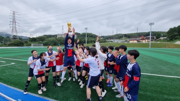 ▲ 경기도용인교육지원청 축구 스포츠클럽 대회.